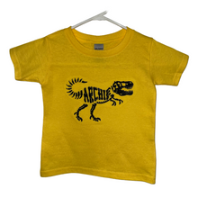 Load image into Gallery viewer, Custom T-shirt Dinosaur Bones with Name
